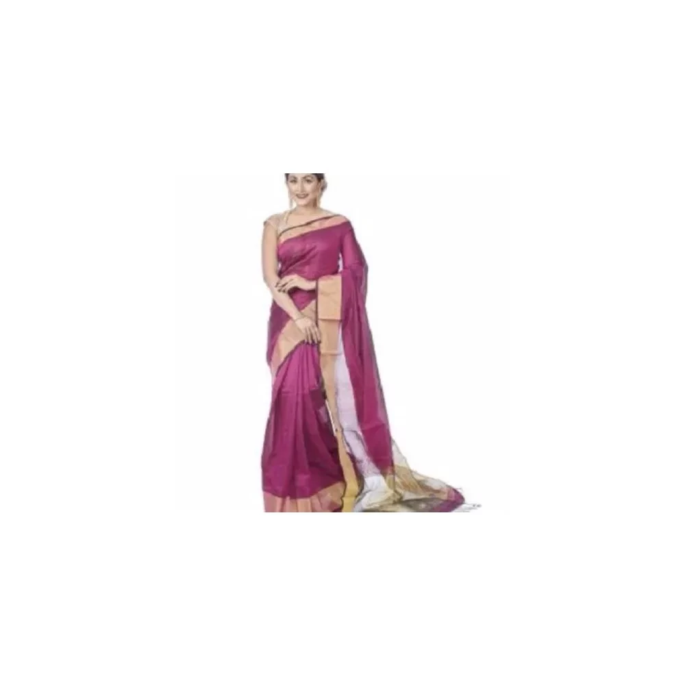 হাফ সিল্ক শাড়ি without blouse piece